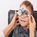 Handling pediatric uncooperative patients during eye examination