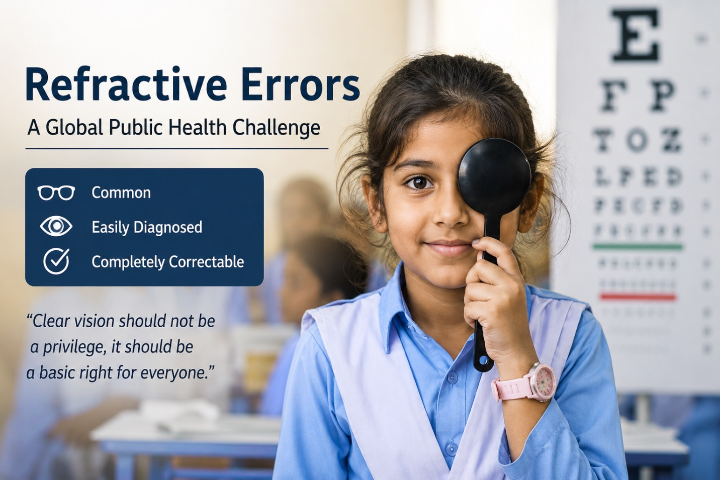 Read more about the article Epidemiology of Refractive Errors in Developing Countries